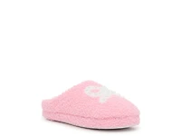 Bow Pearl Plush Slipper - Kids'