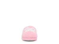 Bow Pearl Plush Slipper - Kids'