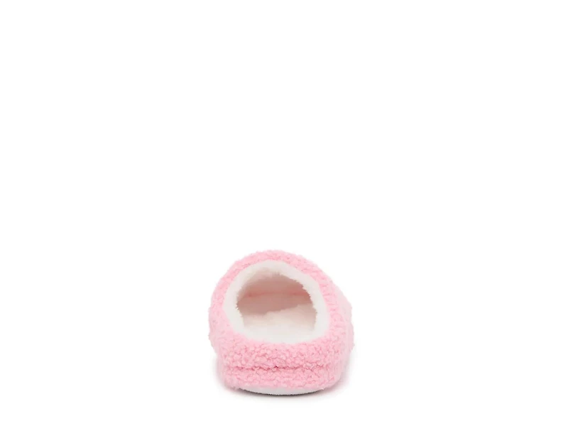 Bow Pearl Plush Slipper - Kids'