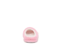 Bow Pearl Plush Slipper - Kids'