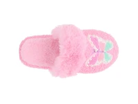 Butterfly Pearl Plush Slipper - Kids'