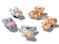 Cutie Animal Friends Jibbitz Set - 5 Pack