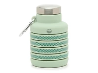 Collapsible 17-Oz. Checkered Print Water Bottle