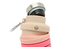 Pink/Blue Tonal Collapsible 17-Oz. Water Bottle