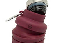 Burgundy Collapsible 17-Oz. Water Bottle