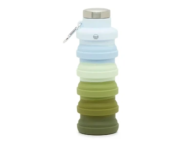Blue/Green Tonal Collapsible 17-Oz. Water Bottle