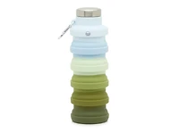 Blue/Green Tonal Collapsible 17-Oz. Water Bottle