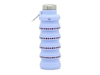 Collapsible 17-Oz. Multi-Flower Print Water Bottle