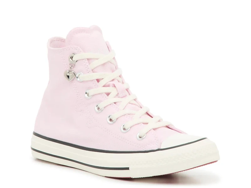 Chuck Taylor All Star Pink Heart High-Top Sneaker - Women's