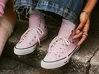 Chuck Taylor All Star Pink Heart High-Top Sneaker - Women's