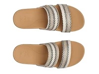 Banded Horizon Platform Sandal