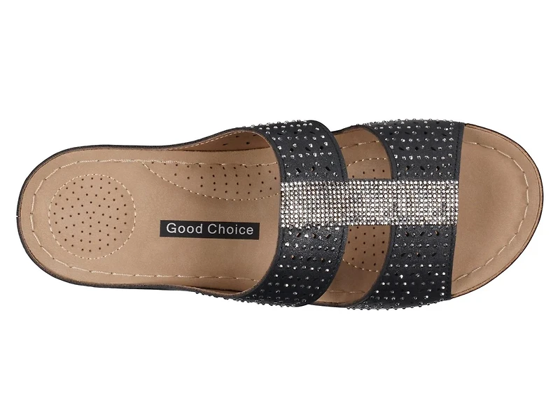 Carrie Wedge Sandal
