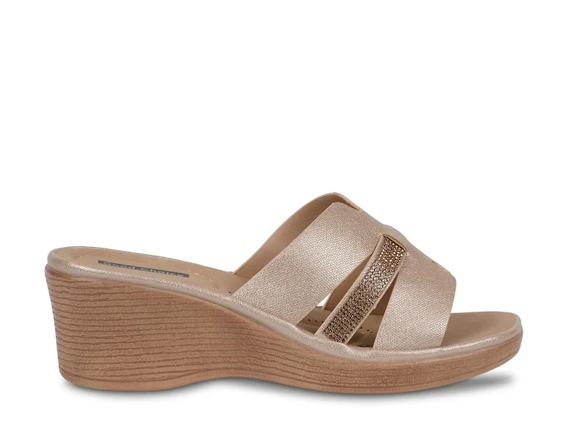 Frances Wedge Sandal