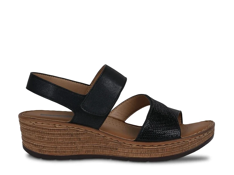 Lux Wedge Sandal