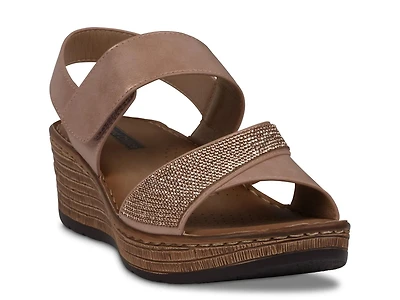 Lux Wedge Sandal