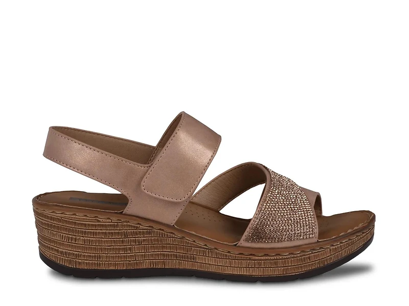 Lux Wedge Sandal