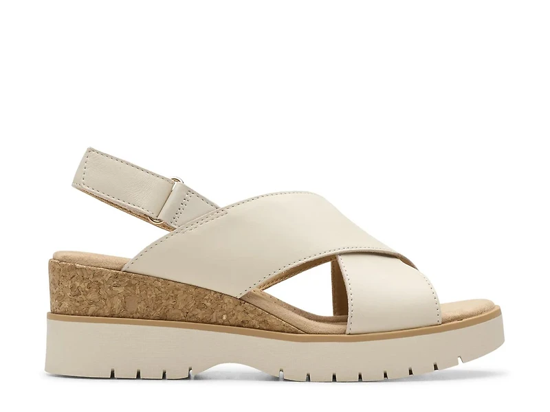 Diaz Cross Wedge Sandal