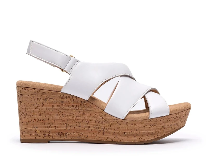 Rose Grace Wedge Sandal