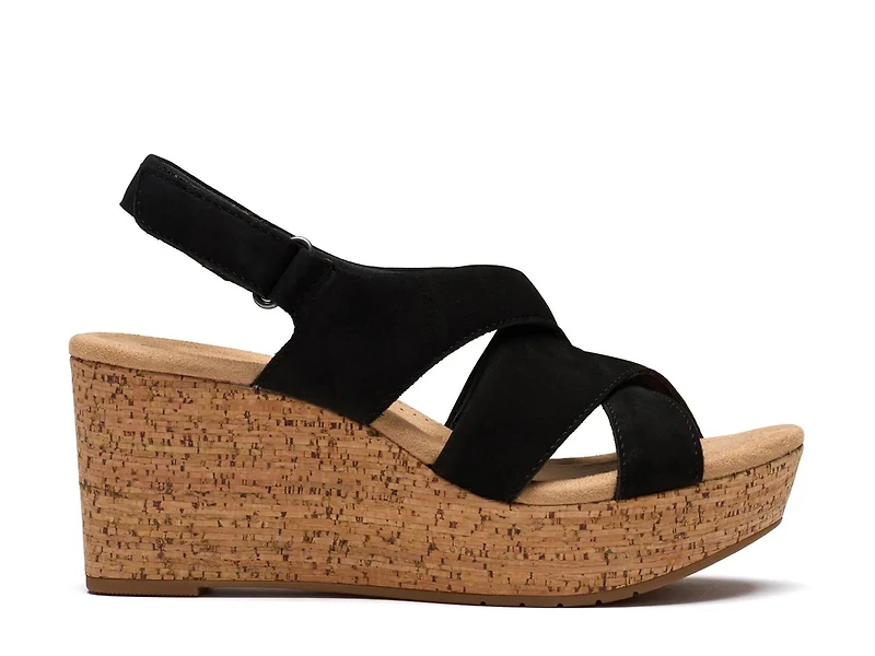Rose Grace Wedge Sandal