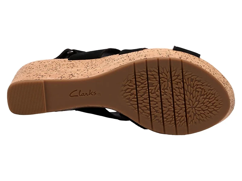 Rose Grace Wedge Sandal