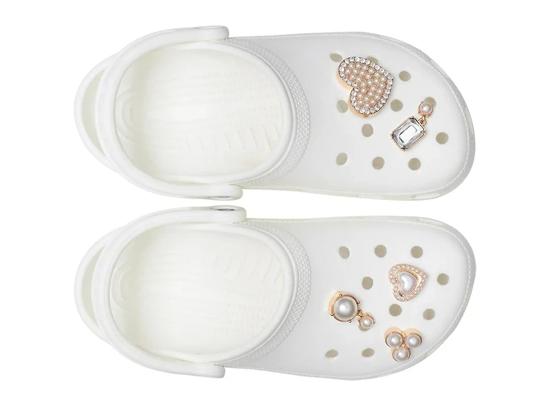 Pearly Hearts Jibbitz Set - 5 Pack