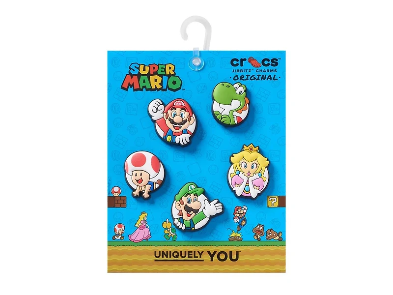 Super Mario Core Jibbitz Set - 5 Pack