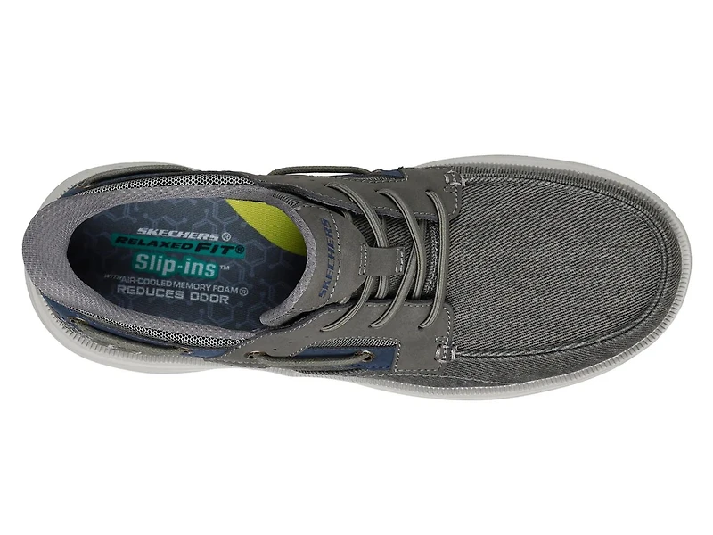 Hands Free Slip-ins Relaxed Fit Troutt Davey Boat Shoe