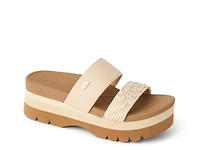 Banded Horizon Platform Sandal