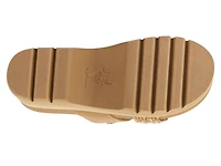 Banded Horizon Platform Sandal