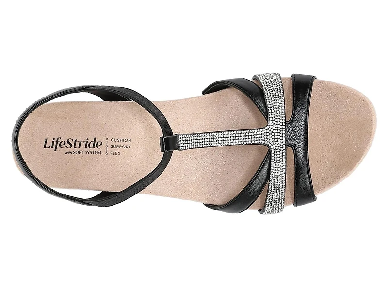 Mimosa Wedge Sandal