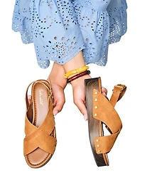 Quadry Platform Sandal