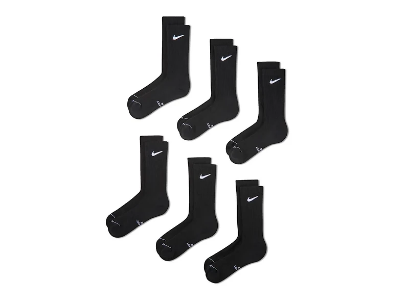 Everyday Elevated Crew Socks - 6 Pack