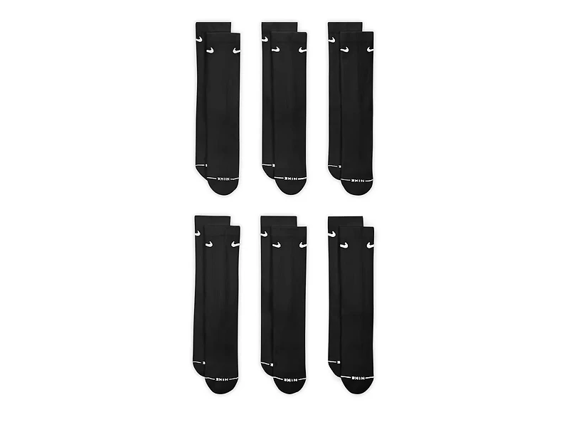 Everyday Elevated Crew Socks - 6 Pack
