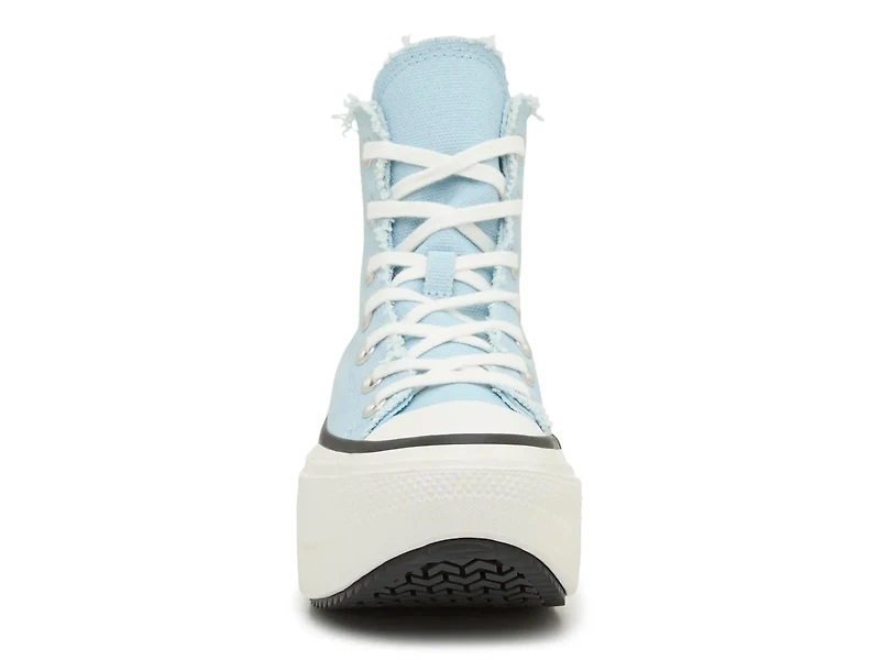 Double Stack Platform High-Top Sneaker - Women's