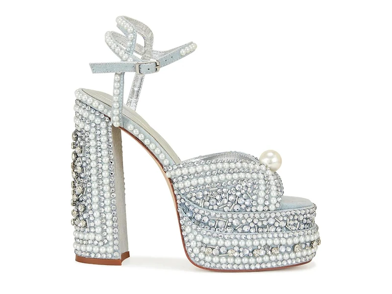 Something Blue Platform Sandal