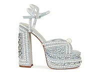 Something Blue Platform Sandal