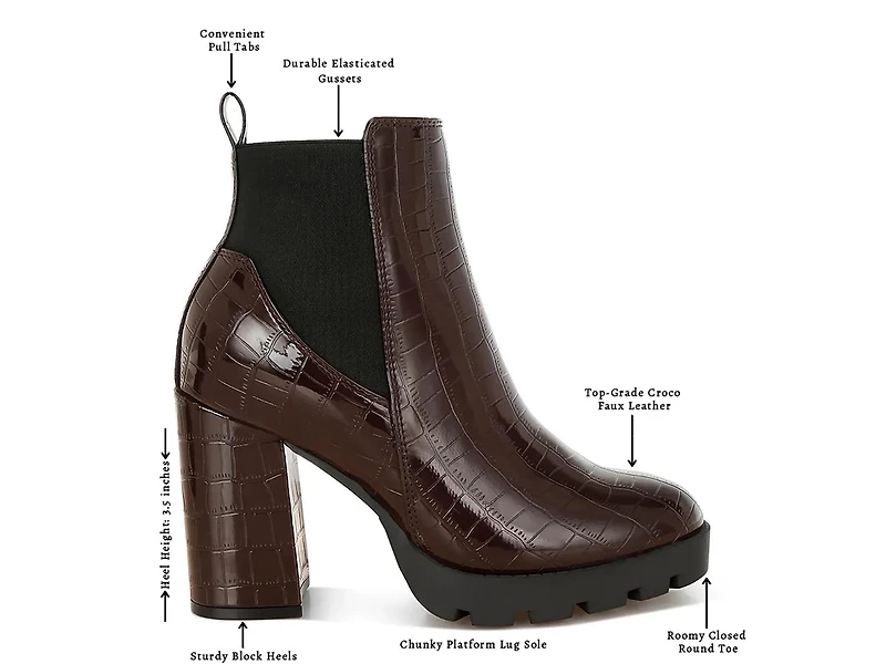 Foxy Platform Bootie