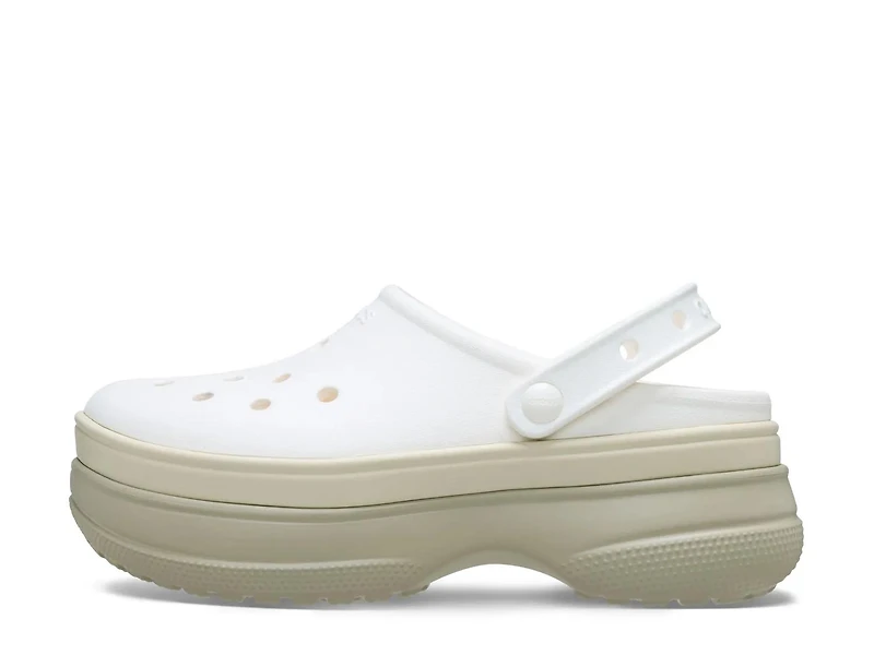 Classic Stacked Platform Clog