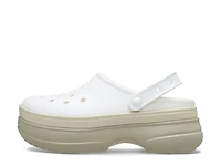 Classic Stacked Platform Clog