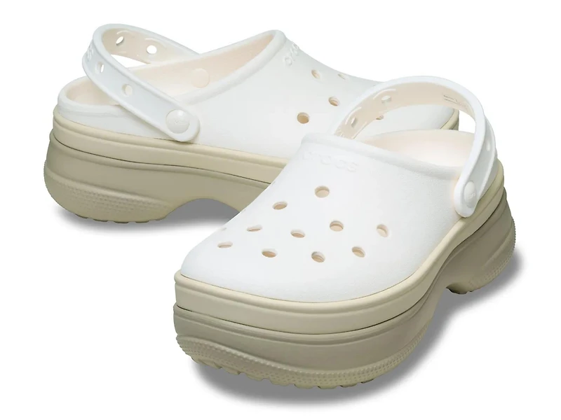 Classic Stacked Platform Clog