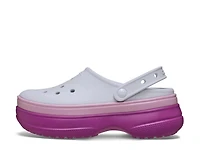 Classic Stacked Platform Clog