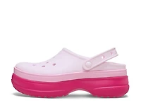 Classic Stacked Platform Clog