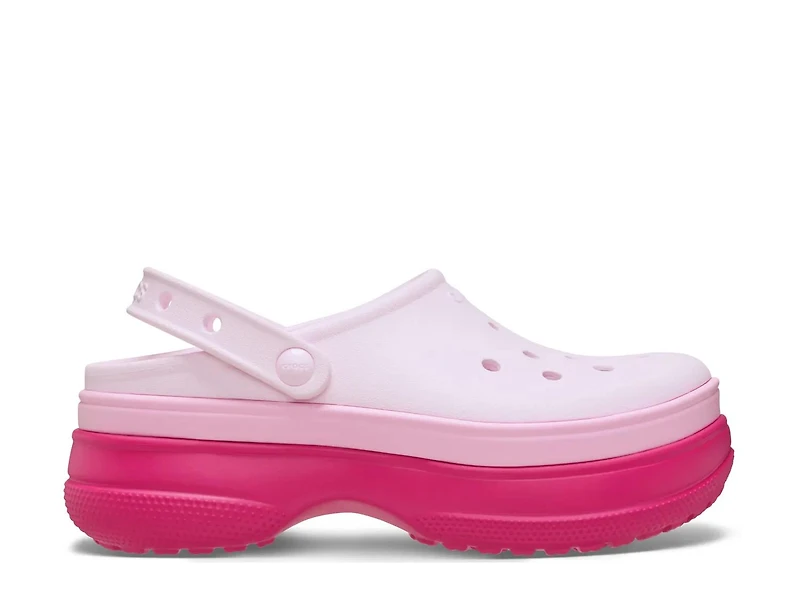 Classic Stacked Platform Clog