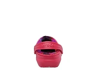 Classic Lined Bold Check Clog - Kids'