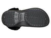 Classic Fuzzy Lined Platform Clog