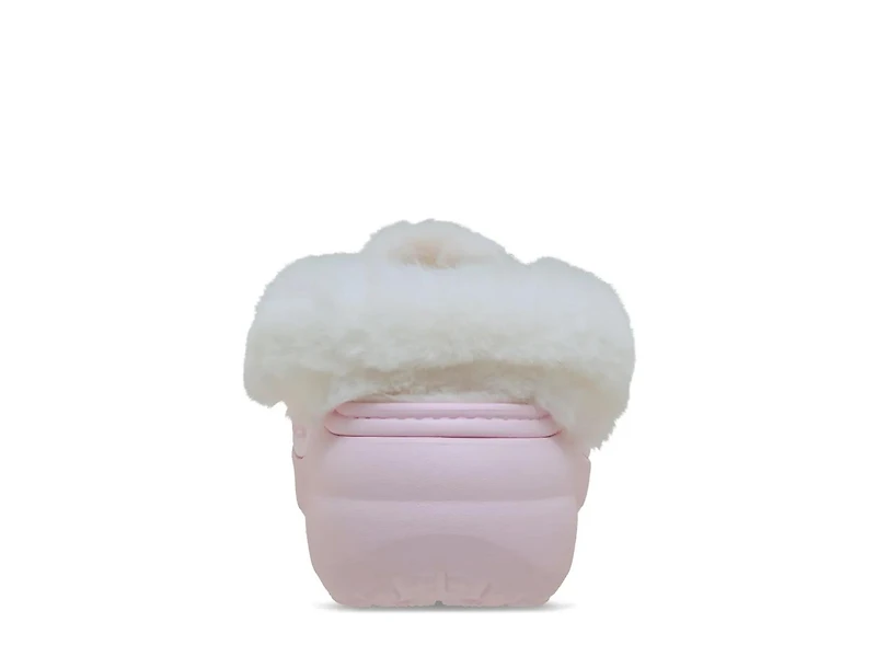 Classic Fuzzy Lined Platform Clog