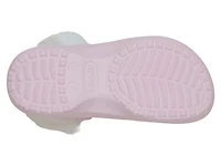 Classic Fuzzy Lined Platform Clog