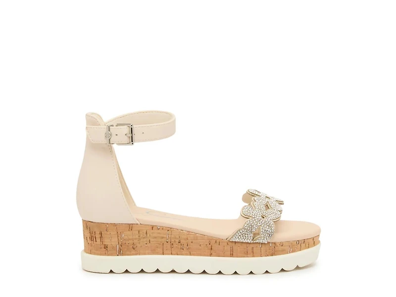 Addy Floral Wedge Sandal - Kids'