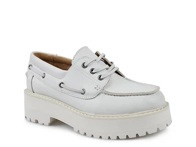 Biz Platform Boat Shoe