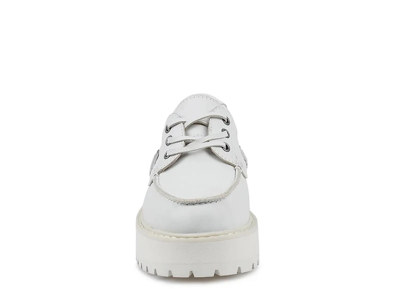 Biz Platform Boat Shoe